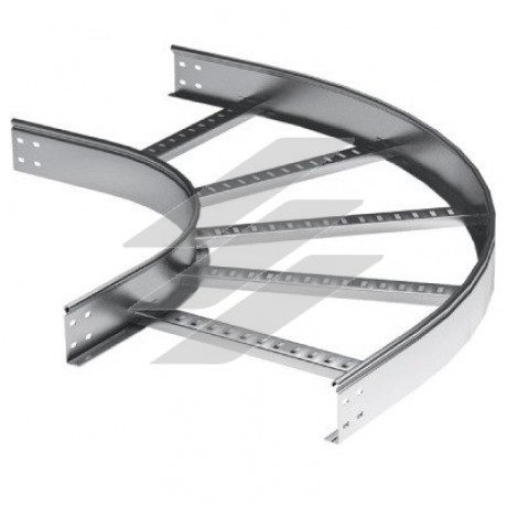 Кут горизонтальний 90º 50x300 R-600, ДКС