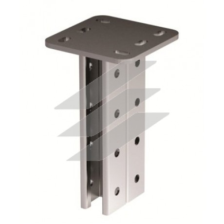 Вертикальний підвіс подвійний 41х41, L1500мм, гарячеоцинкований, ДКС