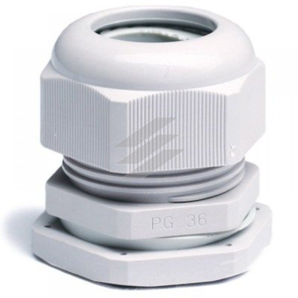 Затискач кабельний з контргайкою, IP68, PG9, Ø4-8мм, ДКС