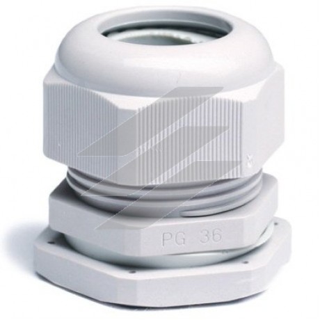 Затискач кабельний з контргайкою, IP68, PG9, Ø4-8мм, ДКС
