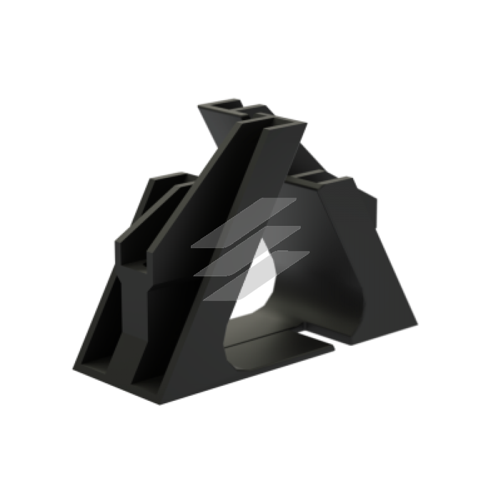 Кабельний тримач для кріплення в трикутник, ø30-40мм, тип 1, ДКС