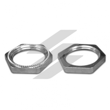 Гайка заземлення M20x1,5 нікельована латунь, ДКС