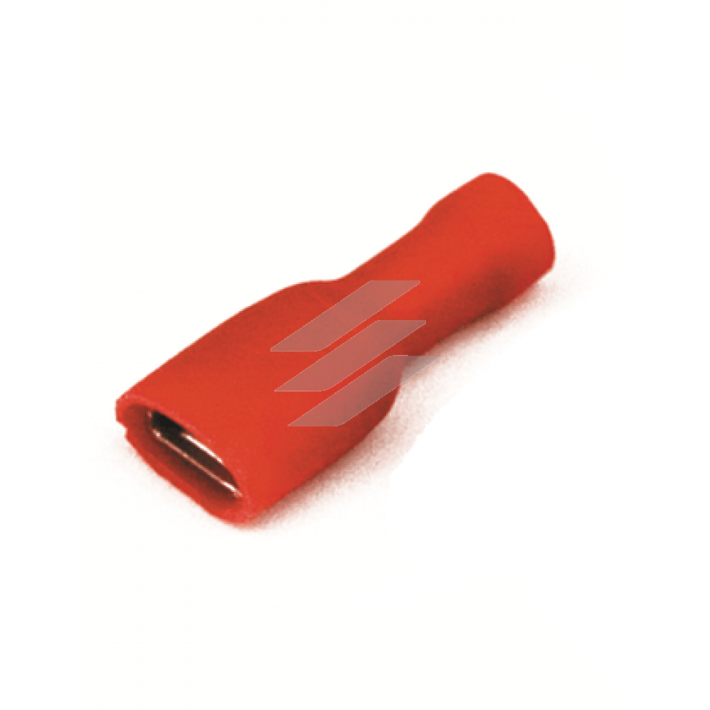 Наконечник плоский повністю ізольований (розетка) 0,25-1,5 мм² 6,3х0,8мм, ДКС