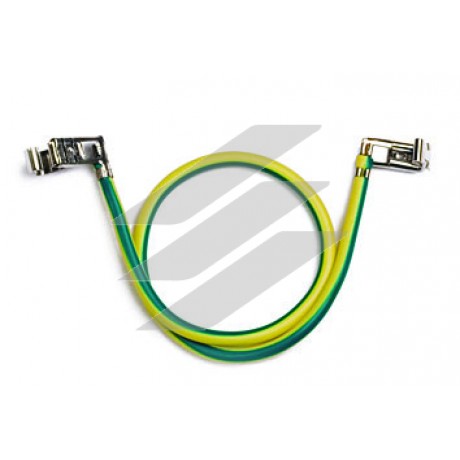 Провід заземлення з клемами для з'єднання основи коробів, 300мм, ДКС