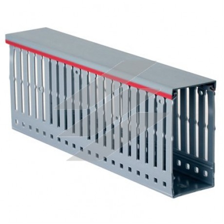 Короб перфорований RL75 25x30, крок 12,5мм, перфорація 5мм, довжина 2м, сірий, ДКС