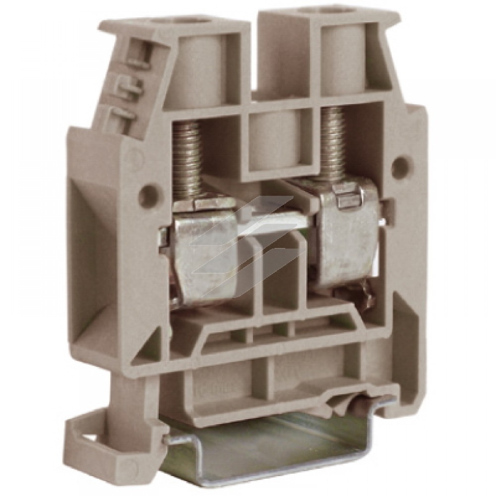 CBC.16GR, прохідний затискач сірий 1000V, 101A 16мм², ДКС