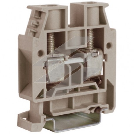 CBC.16GR, прохідний затискач сірий 1000V, 101A 16мм², ДКС