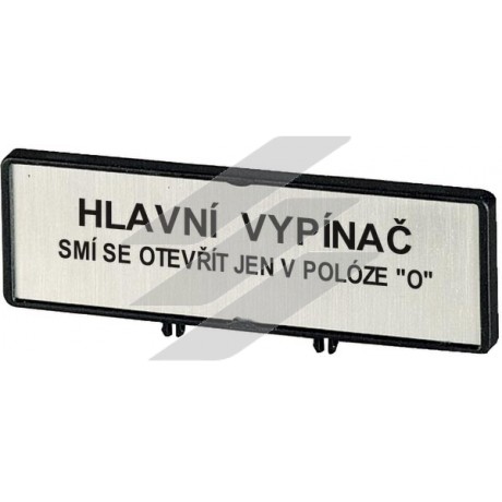 Тримач з табличкою ZFS78-T0, Eaton