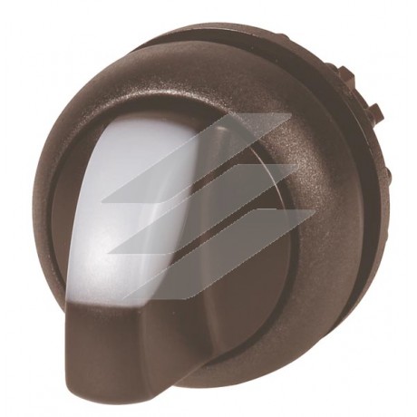 Перемикач з поворотною ручкою 2-х позиційний 60⁰ M22S-WRLK-W, Eaton