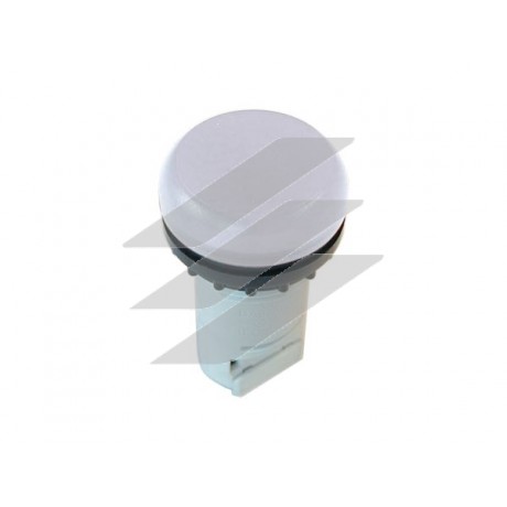 Індикатор M22-LC-W, RMQ-Titan, плоский, без светоелемента, для ламп розжарювання, неонових ламп і світлодіодів до 2,4 Вт, з гніздом лампи BA 9s, Eaton