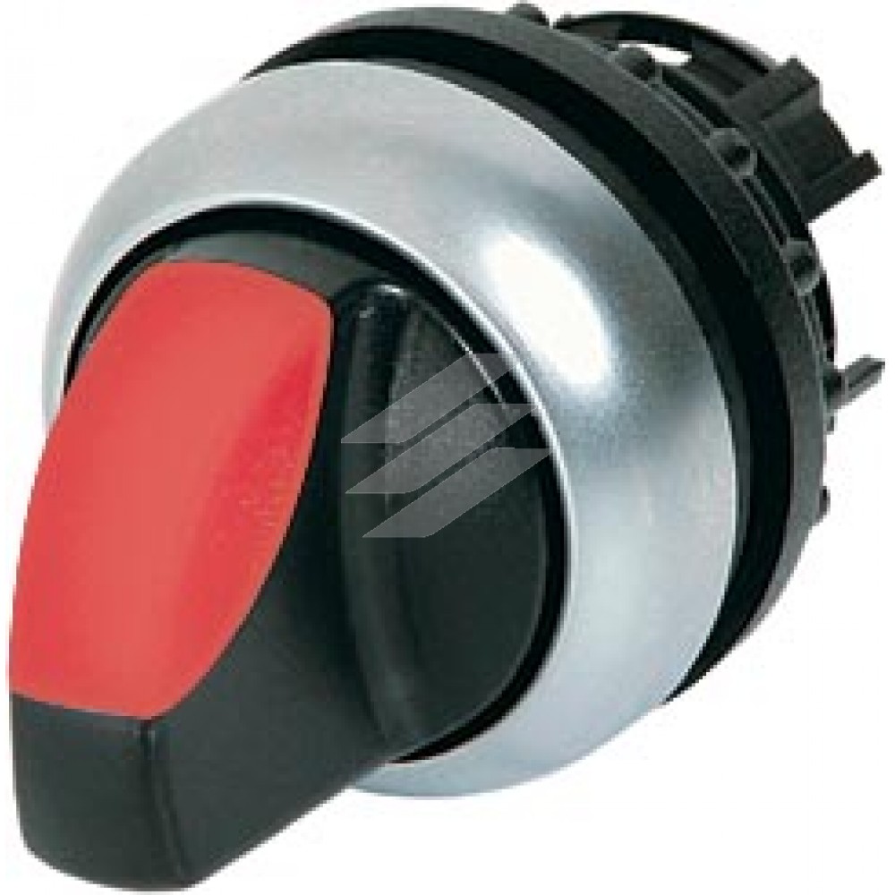 Перемикач з поворотною ручкою 2-х позиційний 60⁰ M22-WRLK-R, Eaton