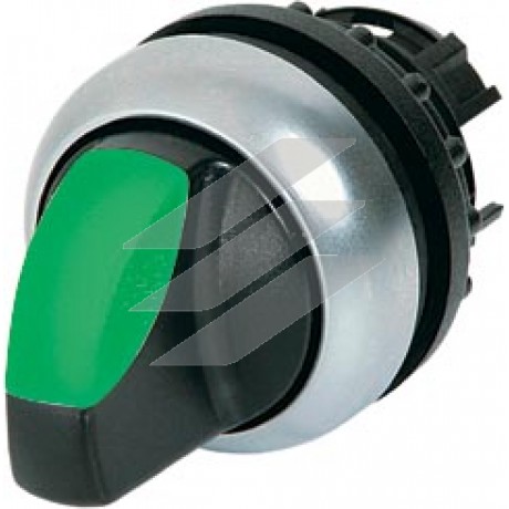 Перемикач з поворотною ручкою 2-х позиційний 60⁰ M22-WRLK-G, Eaton