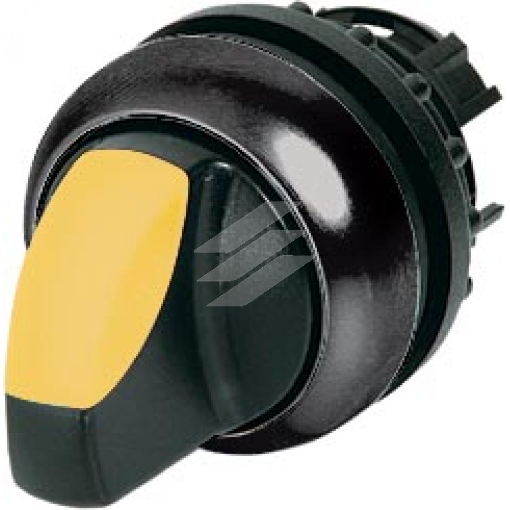 Перемикач з поворотною ручкою 2-х позиційний 60⁰ M22S-WRLK-Y, Eaton