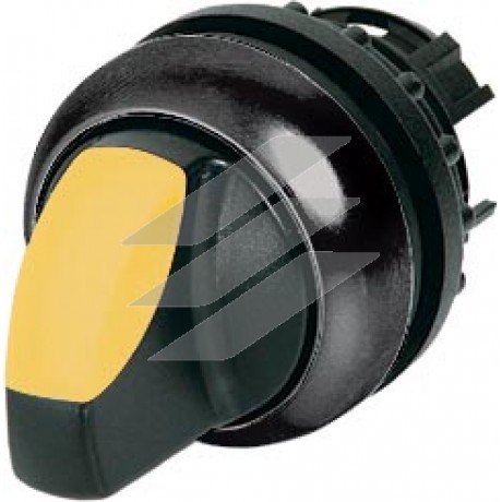 Перемикач з поворотною ручкою 2-х позиційний 60⁰ M22S-WRLK-Y, Eaton