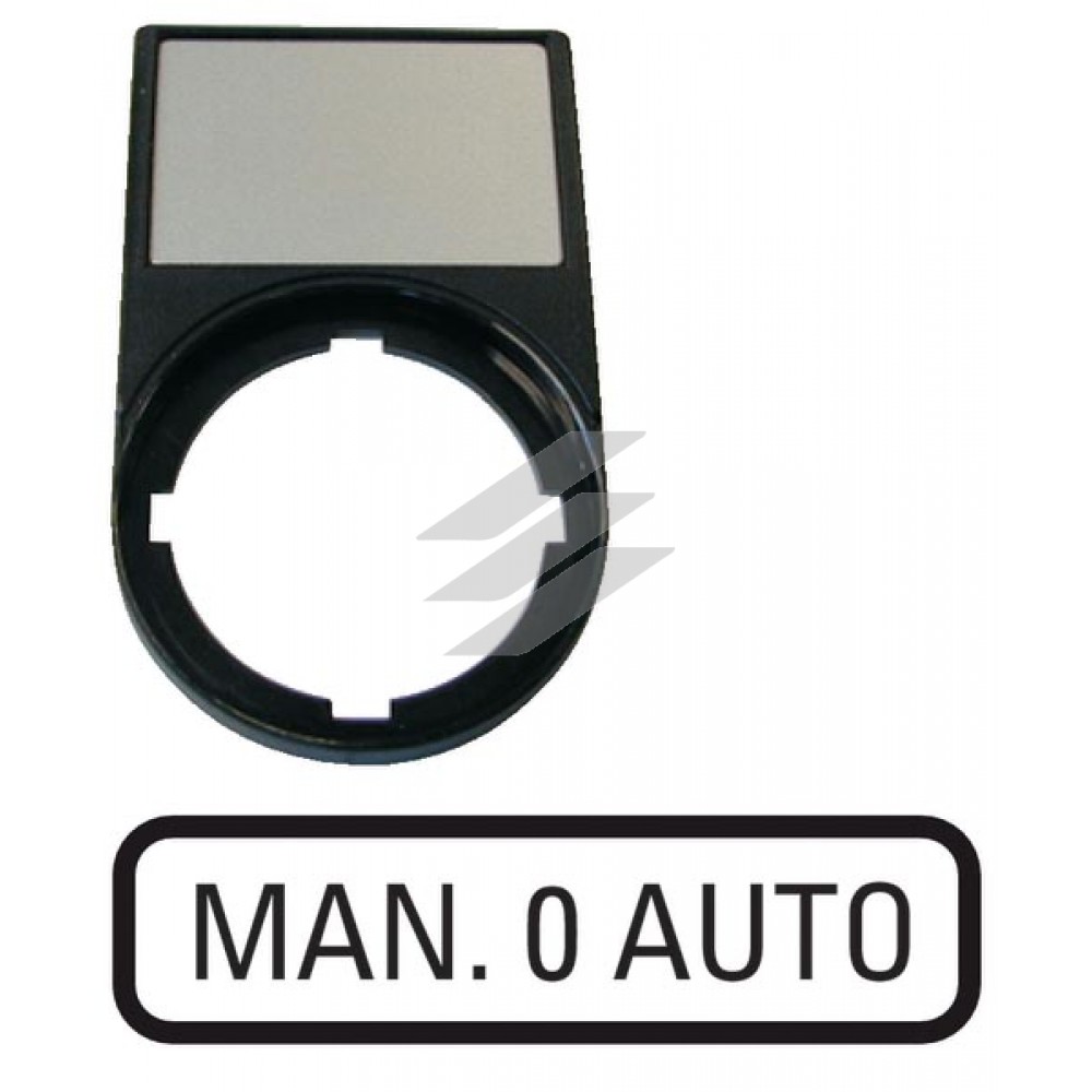 Шильдик zMAN-0-AUTOz з власником 30х50 M22S-ST-GB12, Eaton