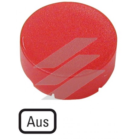 Лінза для кнопок з підсвічуванням M22-XDLH-R-D5, яка виступає червона, OFF, Eaton
