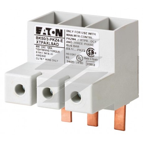 Клема BK50/3-PKZ4-E, Eaton