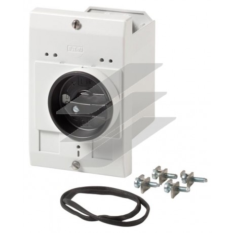 Ізольований корпус, поворотна ручка червоний жовтий E-PKZ0-G, Eaton