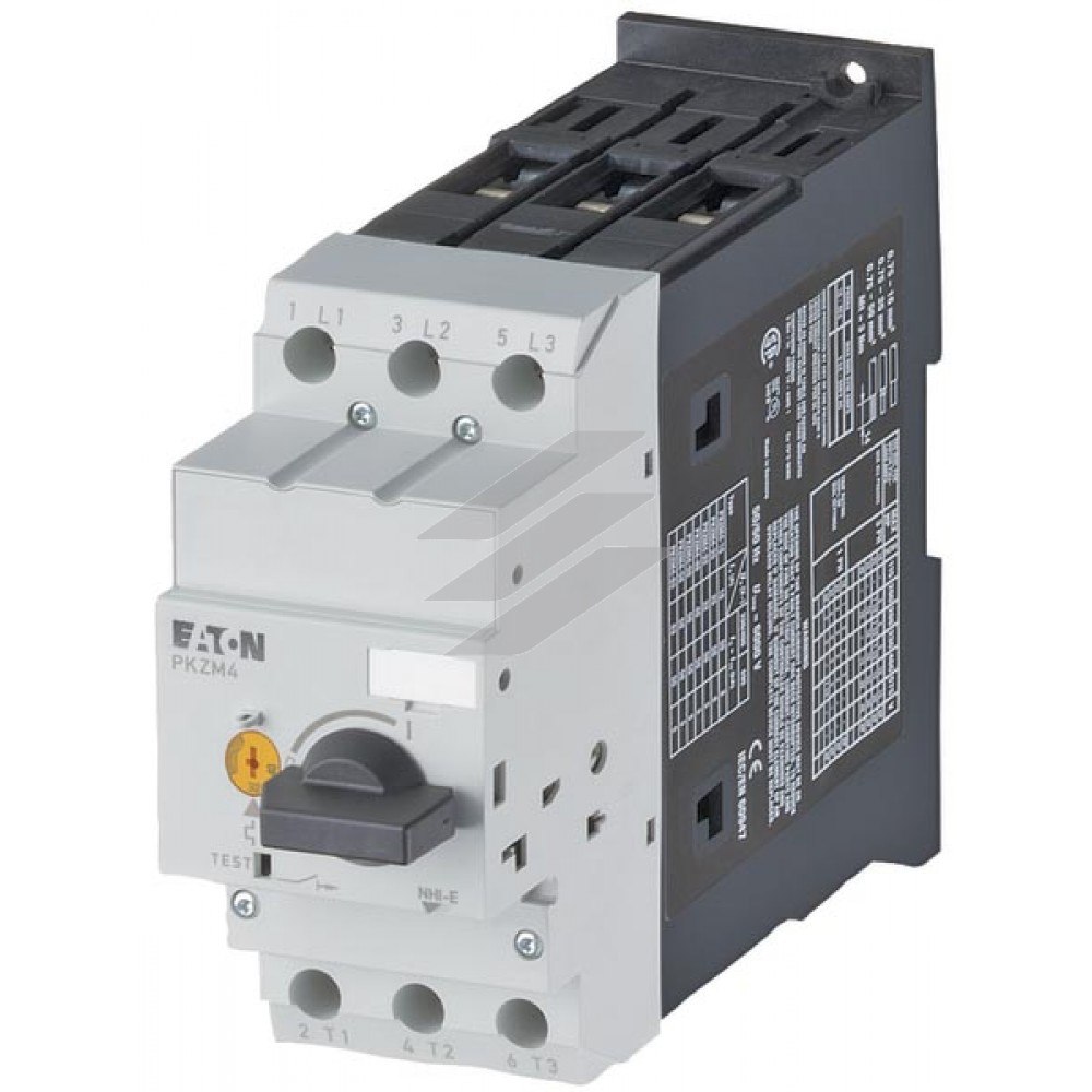 Автоматичний вимикач захисту двигуна 32А PKZM4-32, 3 полюси, відкл.здатність 50кА, діапазон установки 25...32А, Eaton