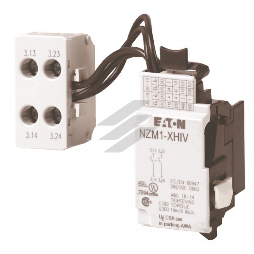 Допоміжний контакт з випередженням з клемами, NZM1-XHIV, Eaton