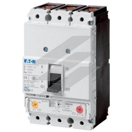 Автоматичний вимикач NZMC1-A80, 3-пол., 80A, Eaton