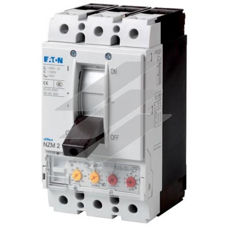 Автоматичний вимикач 160А NZMN2-VE160, 3 полюси, відкл.здатність 50кА, селективний расцепитель, Eaton