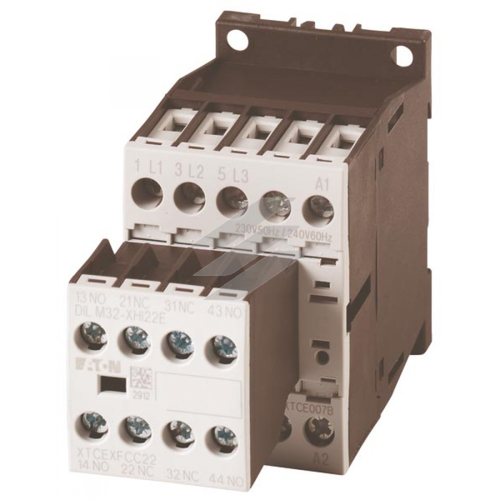 контактор 15А DILM15-22(230V50HZ,240V60HZ), Eaton