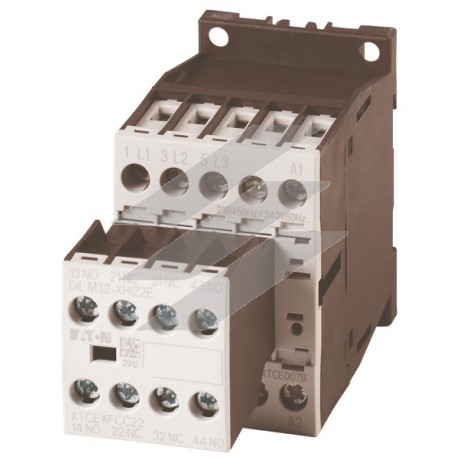 контактор 15А DILM15-22(230V50HZ,240V60HZ), Eaton