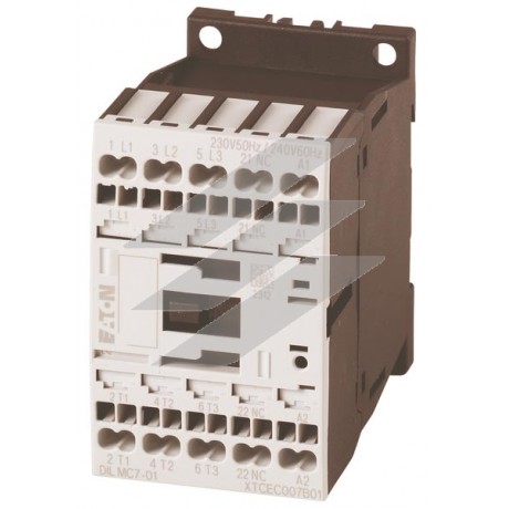 Контактор 7 А DILMC7-01(24V50HZ), Eaton