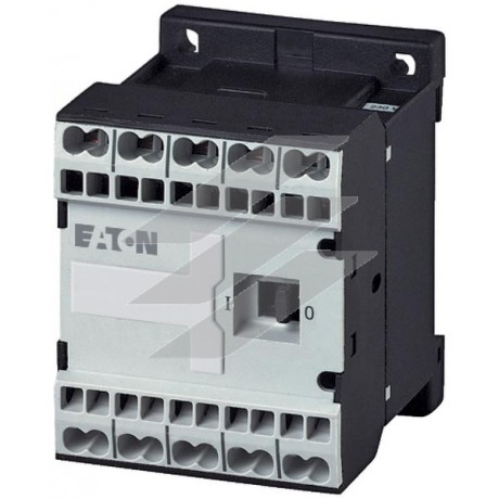 Силовий контактор DILEEM-10-C(230V50/60HZ), 3-полюсний+1 замикає контакт, 3 кВт/400 В/AC3, Eaton