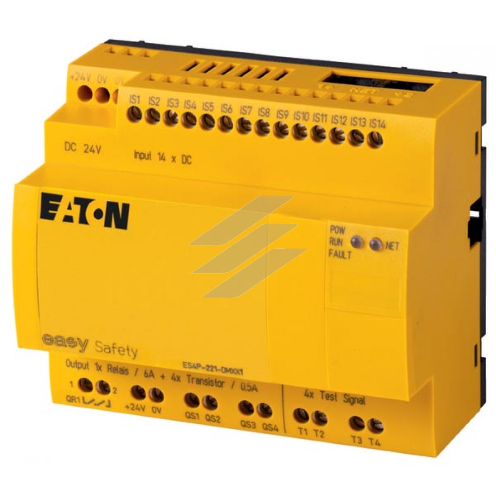 Реле безпеки easySafety ES4P-221-DMXX1, Eaton Реле безпеки easySafety ES4P-221-DMXX1, Eaton