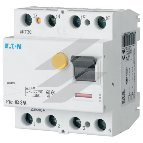 реле контролю струмів витоку 0 PFR2-03-U, Eaton