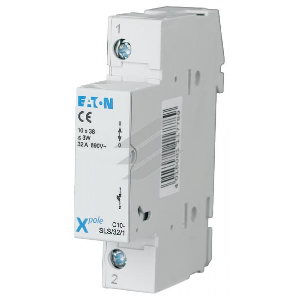 Тримач запобіжника 10х38 C10-SLS/32/1, Eaton