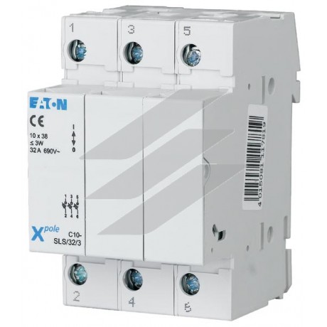 Тримач запобіжника 10х38 C10-SLS/32/3, Eaton