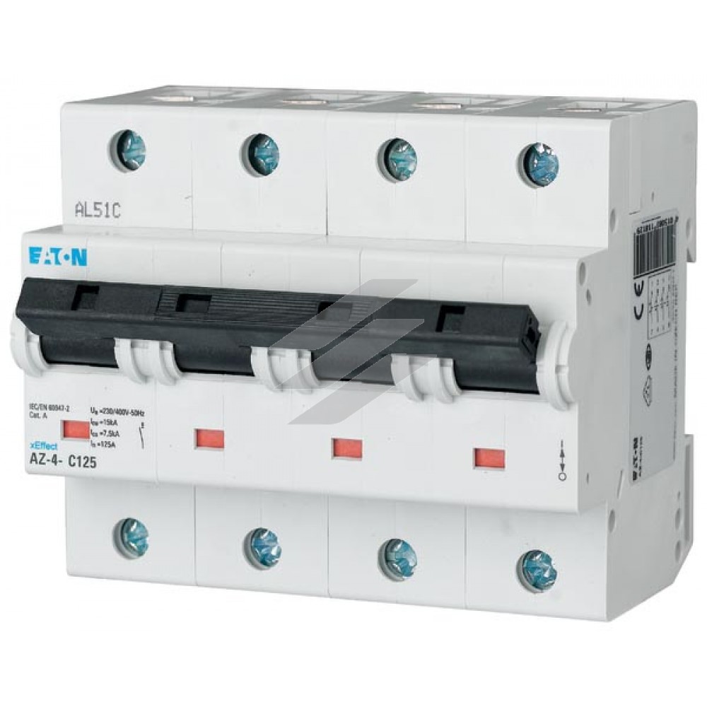 Захисний вимикач LS AZ-4-C50, 50A, 4p, C-Char, Eaton