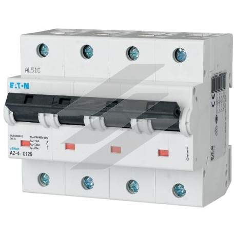Захисний вимикач LS AZ-4-C50, 50A, 4p, C-Char, Eaton