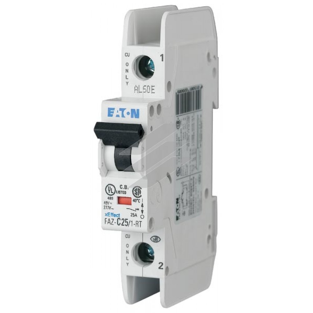 Захисний вимикач LS FAZ-C2/1-RT, 2A, 1p, C-Char, Eaton