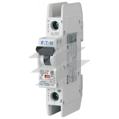 Захисний вимикач LS FAZ-C2/1-RT, 2A, 1p, C-Char, Eaton