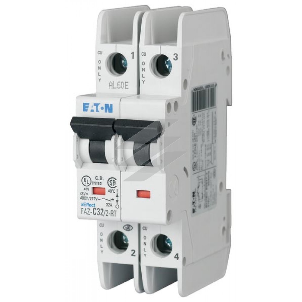 Захисний вимикач LS FAZ-D20/2-RT, 20A, 2p, D-Char, Eaton