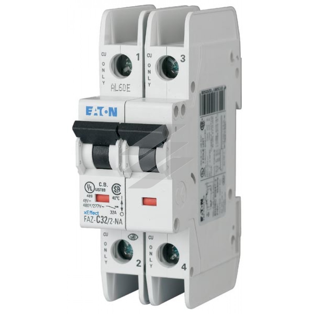 Захисний вимикач LS FAZ-D3/2-NA, 3A, 2p, D-Char, Eaton