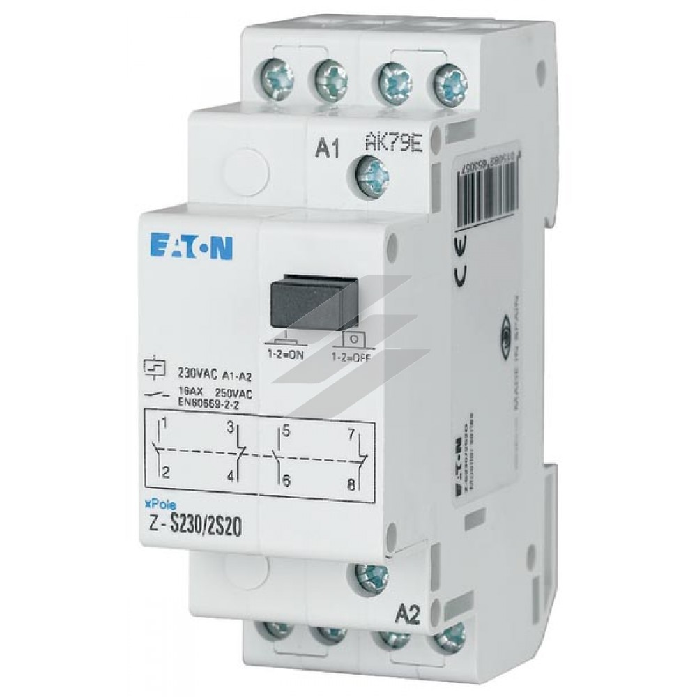 Імпульсне реле 48 В Z-S48/2S2O, Eaton