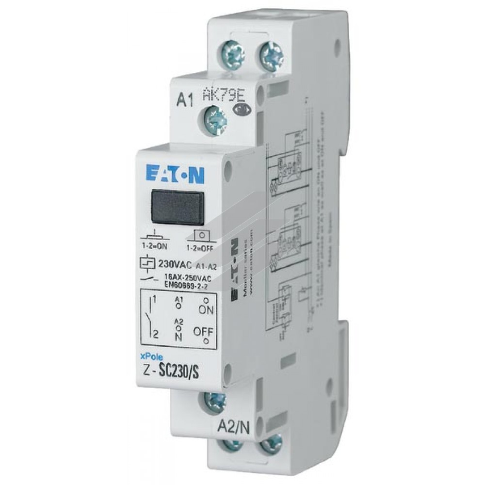Імпульсне реле 230 В Z-SC230/S, Eaton