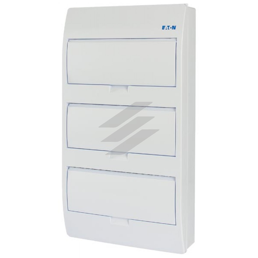 Бокс 36-модулів пластиковий накладного монтажу, BC-O-3/36-TW-ECO, Eaton Бокс 36-модулів пластиковий накладного монтажу, BC-O-3/36-TW-ECO, Eaton