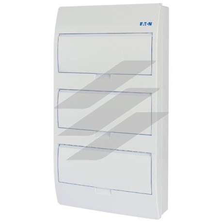 Бокс 36-модулів пластиковий накладного монтажу, BC-O-3/36-TW-ECO, Eaton