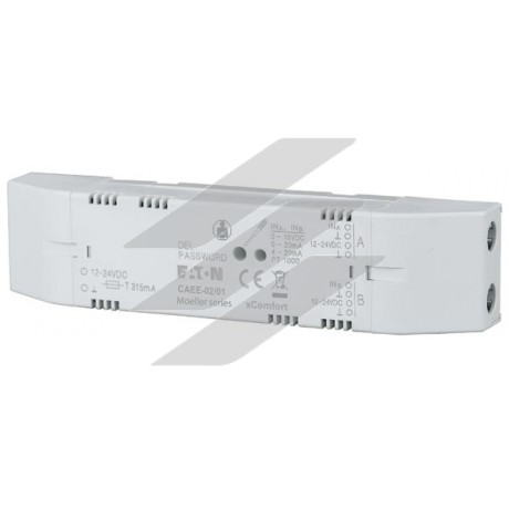 Модуль аналогового вводу, 2-канальний, CAEE-02/01, xComfort, Eaton