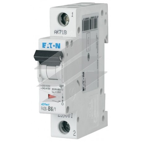 Захисний вимикач LS FAZ6-B16/1, 16A, 1p, B-Char, Eaton