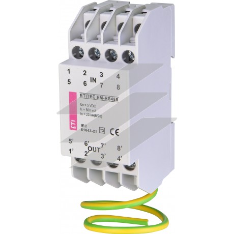 Обмежувач перенапруги ETITEC EM-RS 485, ETI