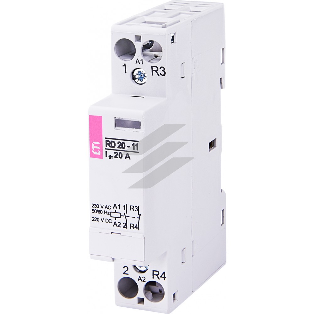 Модульний контактор RD 20-11 (230V AC/DC) (AC1), ETI