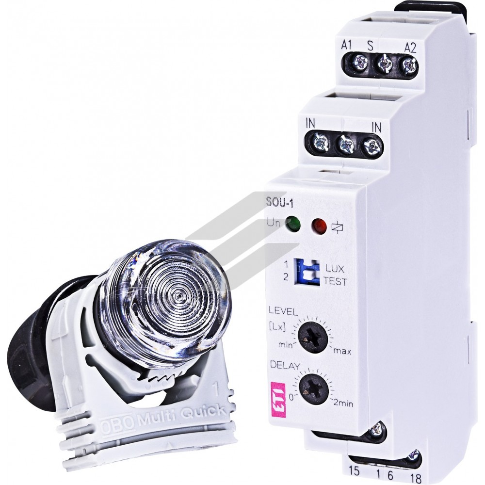 Реле сутінкове SOU-1 230V AC (1x16A AC1), ETI