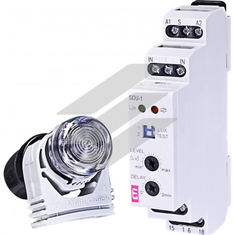Реле сутінкове SOU-1 230V AC (1x16A AC1), ETI